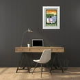 thumbnail image 3 of Got, Jean-Pierre 11x14 White Modern Wood Framed Museum Art Print Titled - Reflexion, 3 of 4