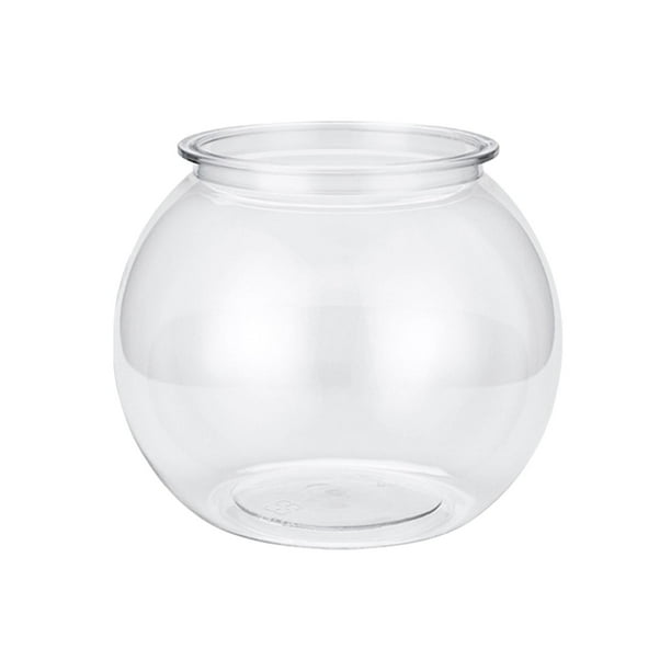 Pecera pequeña transparente Yuyangstore Tanque de acuario de escritorio