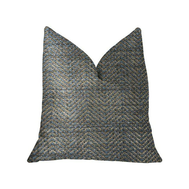 Everest Coussin de Luxe Vert & Or, 22 x 22 Po.