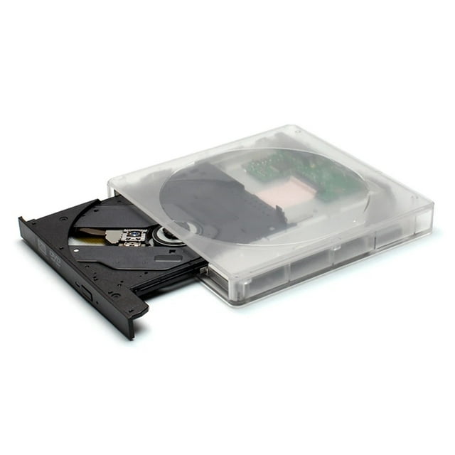 Portable CD/DVD Reader USB 3.0 Type C Ultra-Thin DVD Drive Outdoor DVD Driver ,Easy Setup