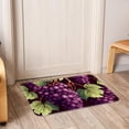 thumbnail image 6 of Grape Polyester Non-Slip Machine Washable Floor Carpet Chair Mat Floor Rug, 6 of 6
