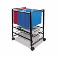 thumbnail image 5 of Mobile File Cart w/Sliding Baskets 12.88w x 15d x 21.13h, Black, 5 of 6