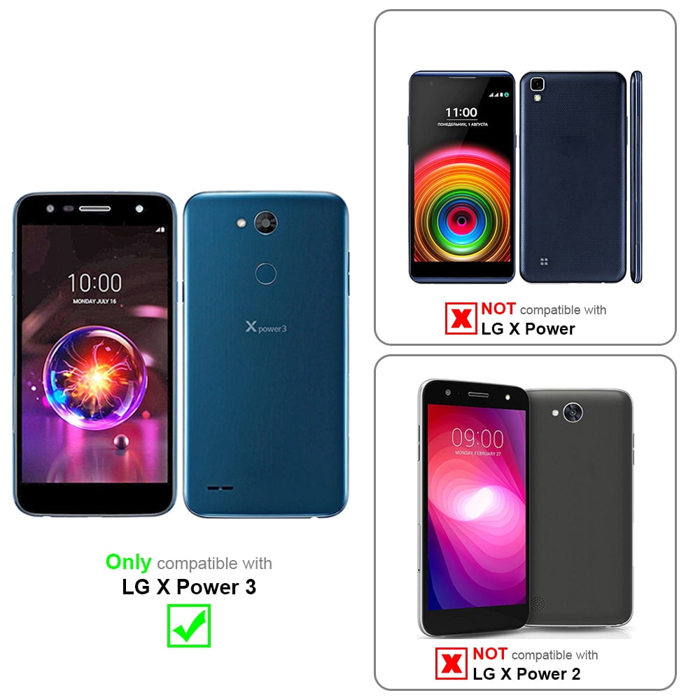 Cadorabo Flip Case for LG X POWER Cover Book Wallet Screen