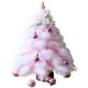 thumbnail image 2 of Árbol de Navidad para niñas, miniárbol artificial de mesa de 45 cm, árbol de Navidad DIY para niñas con luces LED y adornos colgantes, decoración navideña a pilas., 2 of 9
