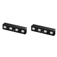 thumbnail image 3 of MMJ Solar Lights Outdoor Magnetic RV Step Lights Waterproof IP65 Wireless LED Stair Light for Camper Porch Steps Warm, 3 of 7