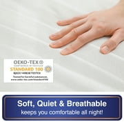 All-in-One Bed Bug Blocker Water Resistant Zippered Mattress Protector, Twin