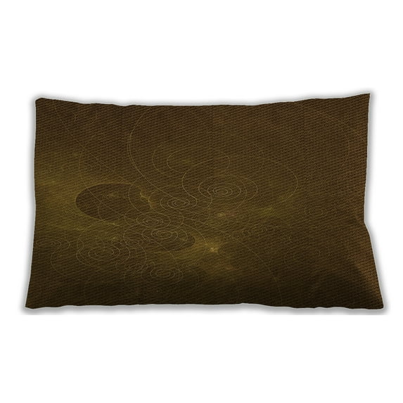 Ahgly Company Indoor Rectangular Contemporary Lumbar Throw Pillow, 13 inch by 19 inch
