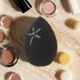 thumbnail image 4 of Unique Bargains 1 Pc Floral Face Makeup Sponge for Bedrooms Black Hydrophilic Polyurethane, 4 of 5
