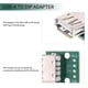 thumbnail image 3 of Usb Tipo A A Placa Adaptadora Dip 4 Pines Usb-A Hembra A Placa Convertidora Dip Para Placa De Circuito Fuente De Alimentación Diy,(Conjunto De 10 Uds) Moyic TO001748-00, 3 of 7