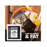 Kimnori Roasted Seaweed Sheets, Half-Cut Size for Sushi & Kimbap, 100 Count, 4.58 oz