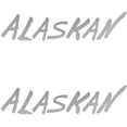thumbnail image 2 of Lund Boat Decals | Alaskan Silver Logo Stickers (Pair), 2 of 3