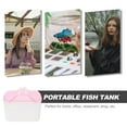 thumbnail image 2 of COMPUKAS Aquarium Container Plastic Tank Transparent 1Pack for Pet Owners, 2 of 8