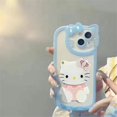 thumbnail image 3 of Sanrio-funda transparente de Hello Kitty para iPhone, carcasa a prueba de golpes con dibujos animados para modelos 14, 13, 11, 12 Pro Max, X, XS, XR, 7, 8 Plus, Y2K, 3 of 5