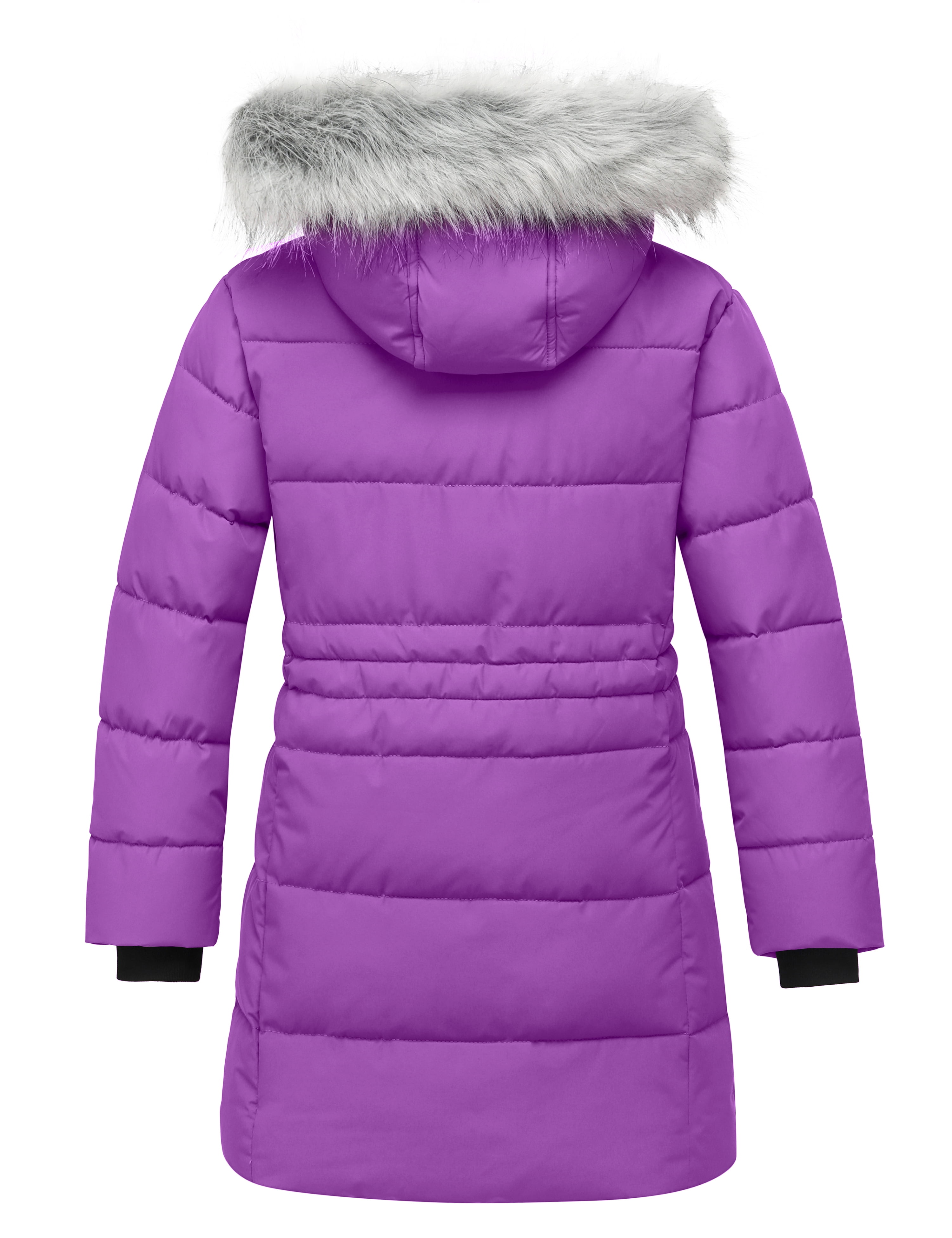 ZSHOW Youth Girls' Waterproof Winter Puffer Jacket, Long