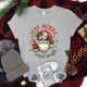 thumbnail image 1 of Funny Christmas Santa Claus Stay Merry And Bright Print T-Shirt Summer Letter Print T Shirt Women Men Short Sleeve Loose Shirts, 1 of 5