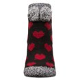 thumbnail image 4 of MeMoi Women's Color Hearts Buttersoft Plush Lined Low Cut Socks - Mens - Male, 4 of 7