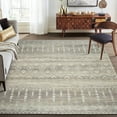 thumbnail image 3 of ReaLife Machine Washable Rug - Stain Resistant, Non-Shed - Eco-Friendly, Non-Slip, Family & Pet Friendly - Made from Premium Recycled Fibers - Moroccan - Beige - 3' x 5', 3 of 7