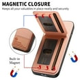 thumbnail image 2 of Dteck for iPhone 16e Case Wallet with Card Holder, RFID Blocking Credit Slots Kickstand Shockproof Phone Cover for Women Men,Pink, 2 of 9