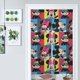 thumbnail image 3 of Cortina de puerta de Mickey Mouse, cortina opaca para puerta de 34 x 57 pulgadas, cortina divisoria de privacidad para decoración del hogar, dormitorio, cocina, 2 paneles, 3 of 6
