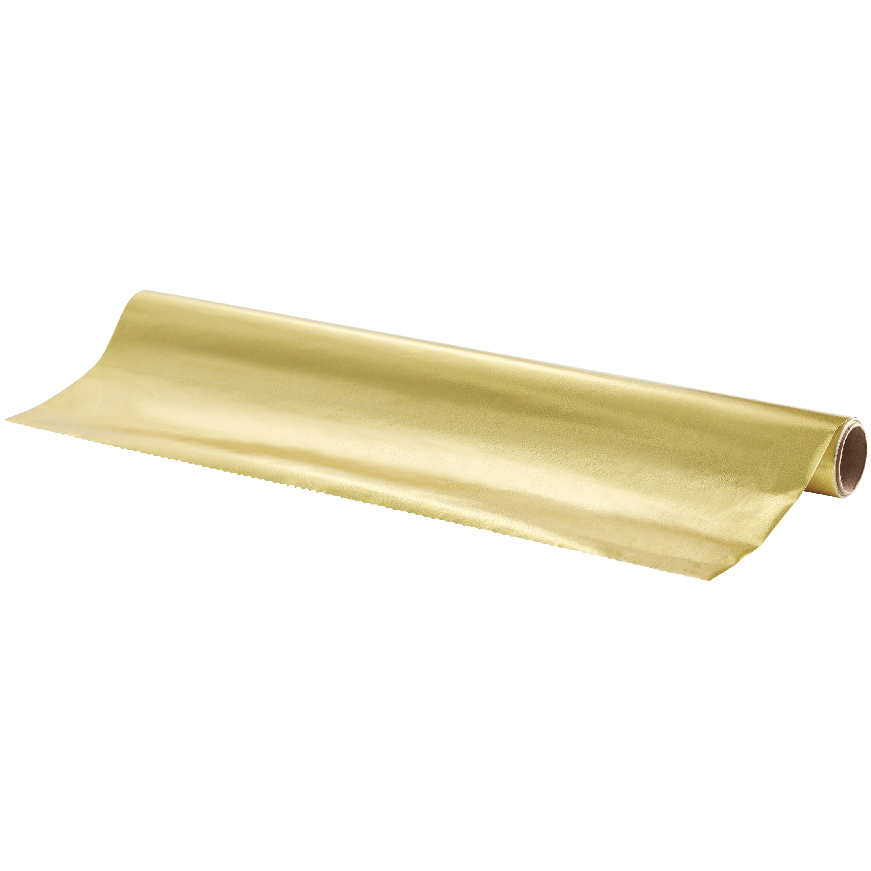 Wilton Fanci-Foil Wrap for Cake Circles and Boards, 16 inch x 15 feet, 1-Count, Gold