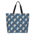 thumbnail image 1 of Easygdp Astronaut Corgi Dog Bolsas Tote para Mujer, Bolsos de Hombro para Viaje, Bolsos de Mano de Gran Capacidad para Compras y Trabajo, 1 of 8