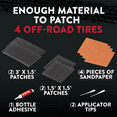 thumbnail image 2 of Gluetread Sidewall Tire Repair Kit, External Patch for Tubeless Tires, No Tire Removal Needed, 2 of 7