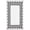 Gray/White, variant on HIWEAVER Gray/White 9' x 12' Outdoor Rug PP Plastic Straw Woven Waterproof Patio Rug with Border Portable Outside Carpet for Balcony Deck Picnic Garden Decor
