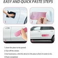 thumbnail image 7 of Triani 3Pcs Funny Car Band Aid Sticker for Car Damage Large Bandage Vinyl Decal Automotive Bumper Stickers Universal Fit for Car Truck SUV Boat(Pink), 7 of 7