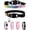 Black, variant on Mumup 1Pack Suede Breakaway Cat Collar with Sparkling Rhinestones & Bell - Soft Adjustable Safe Release Kitten CollaCats
