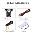 thumbnail image 2 of 170° CMOS Car Rear View Backup Camera Reverse HD Night Vision Waterproof CAM Kit, 2 of 8