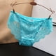thumbnail image 3 of Braguitas de encaje sexy de cintura baja para mujer - Entrepierna de algodón que realza los glúteos, tallas M-L con cintura/longitud - Ropa interior estilo Pure Desire, 3 of 3