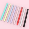 thumbnail image 2 of FRCOLOR Étui en Silicone 3 Pcs Étui de Protection Pochette Porte-Bouton Étui de Protection pour Stylet Noir (1 Pce Housse de Stylet et 1 Pce Housse de Pointe Ronde et 1 Pce Housse de Pointe), 2 of 5