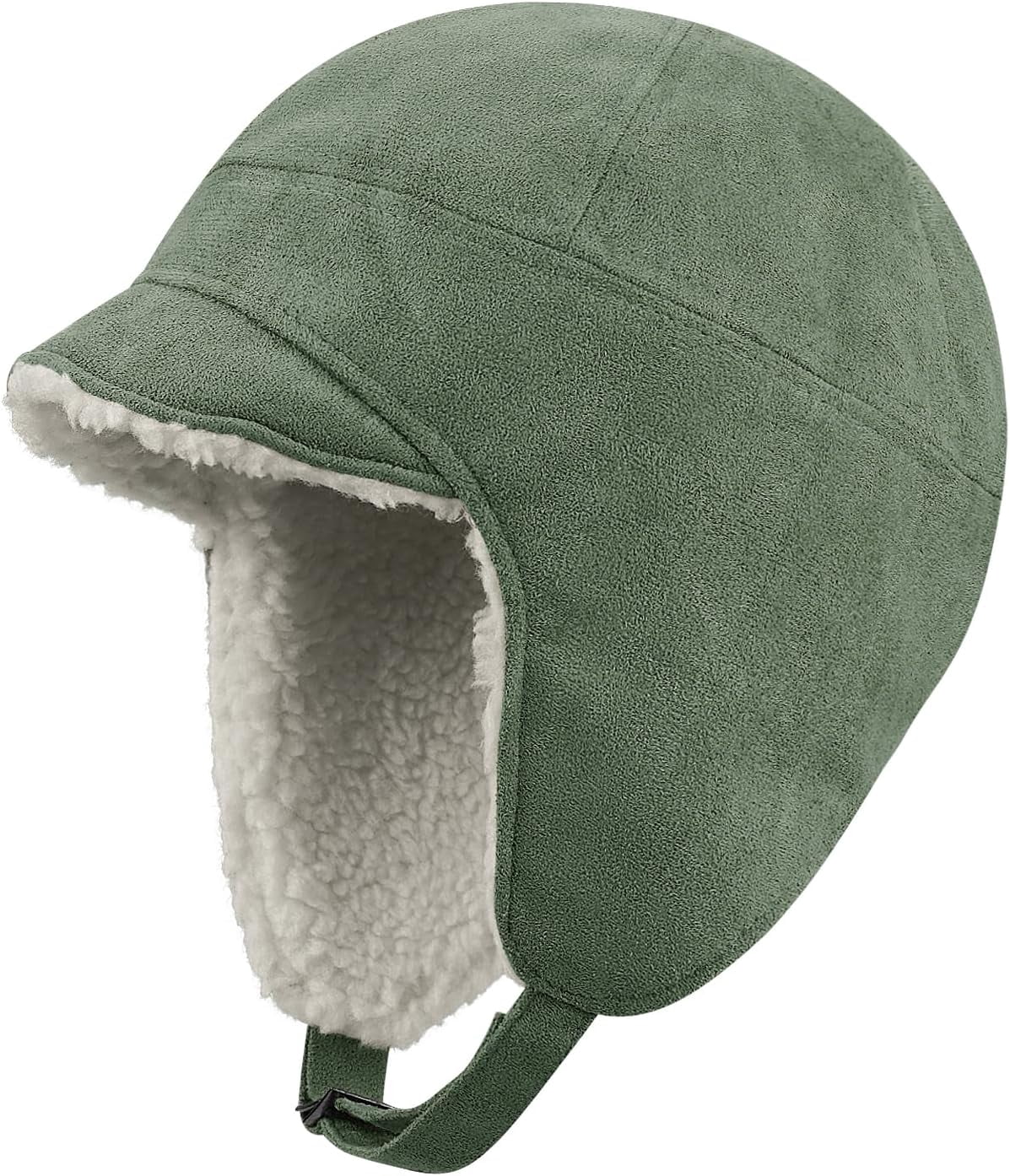 YooGuoGuo Unisex Trapper Hat Fleece Winter Warm Trooper Ski Hat Visor Ear Flap Hat Russian Ushanka Cap