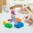 thumbnail image 4 of Costway 5 Pcs Balance Stepping Stones for Kids with Non-Slip Surface and Edging, 4 of 10