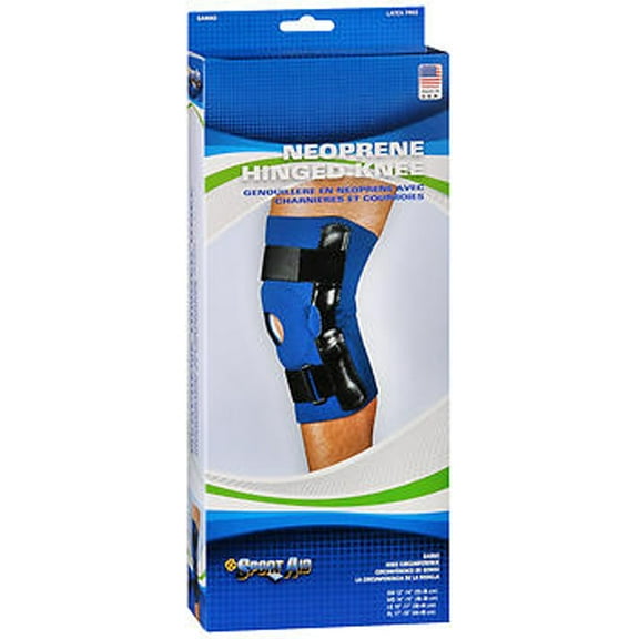 Sport Aid Neoprene Hinged Knee SM - 1 ea.