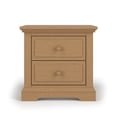 thumbnail image 5 of Child Craft Jordyn 2-Drawer Nightstand with Crowned Molding, Pine Wood Construction, Biscotti, 5 of 7