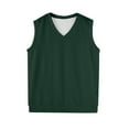 thumbnail image 5 of Men's Knitted Sweater Vest Sleeveless V Neck Lightweight Breathable Comfortable Casual Spring Summer Fashion Top Mens T-Shirts Summer Lightweight Tee Tops, 5 of 6