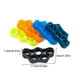 thumbnail image 5 of Paquete de 5 expansores de silicona universales Yuarrent pinzas reutilizables entrenador de mano de fuerza ejercicios banda de resistencia Accesorios para instrumentos musicales, 5 of 6