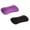 Black&Purple, variant on 1 Pack Microbead Neck Pillow,15 x 8 x 2''Headrest Pillow Neck & Cervical Support Bolster Cushion,Comfortable Soft Universal Tube Pillow for Sofa Bed Travel Car Sleeping
