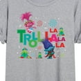 thumbnail image 3 of Trolls - Troll La La La La - Juniors Ideal Flowy Muscle T-Shirt, 3 of 5