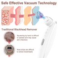 thumbnail image 3 of Blahead Remover Vacuum , 5mp Visible Electric Facial Pore Cleanser Blahead Suction Tool, 6 Modes 4 Replable Suction Probes, Led Display, Usb, 3 of 4