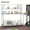 60x24 inch 4-tier workbench, variant on 2-Tier Stainless Steel Overshelf, 60"x12" Commercial Adjustable Double Shelf for Kitchens, Utility Rooms, Restaurants & Garages