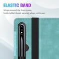 thumbnail image 3 of Fintie Case for Samsung Galaxy Tab S8 2022/Tab S7 2020 11 Inch (Model SM-X700/X706/T870/T875/T878), Multi-Angle Viewing Protective Cover with Pocket, Auto Sleep/Wake, Turquoise, 3 of 9