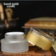 thumbnail image 3 of Botella de crema de acrílico transparente de vidrio esmerilado para crema de ojos, crema facial, botellas cosméticas, 3 of 6