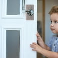 thumbnail image 3 of HEATSHAKING 8Pcs Door Strike Plate for Internal Door Security Enhancement 9x4.7cm, 3 of 6
