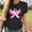 #454-Black, variant on Women's Round Neck Breast Cancer Awareness Graphic T-Shirt, Cotton Tee with Inspirational Print, Comfortable Casual Top for Everyday Wear and Support