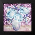 thumbnail image 2 of Esther Bley Designs 12x12 Black Modern Framed Museum Art Print Titled - Blue Hydrandea, 2 of 5