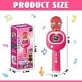 thumbnail image 6 of Microphone for Girls Toys 3-5-7 Years Old, Microphone Toys for Kids Ages 4-6, Birthday Gifts Toys for 3 4 5 6 7 8 Years Old Girls, 6 of 7