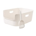 thumbnail image 3 of Runquan Cat Litter Box Cage Accessories High Sided for Small Animals Kitten Hamsters L, 3 of 8