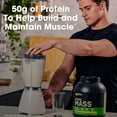 thumbnail image 5 of Optimum Nutrition, Serious Mass, 50 g Protein Powder, Strawberry, 12 lb, 16 Servings, 5 of 6
